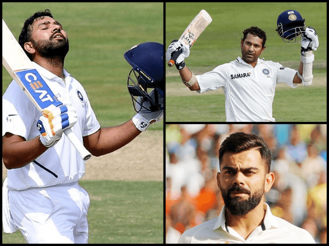 Rohit Sharma cierra la hazaña de Virat y Sachin, es apenas el tercer jugador indio en hacerlo