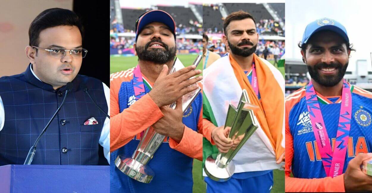 Virat, Rohit and Jadeja to Play Champions Trophy 2025 Will Rohit, Virat and Jadeja play in Champions Trophy 2025? Jay Shah makes a big revelation
