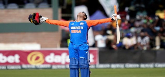 Abhishek Sharma registered third fastest T20I ton for India