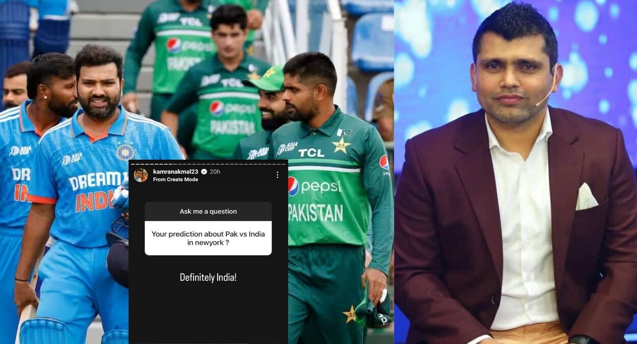 "Definitely India" - Kamran Akmal backs India to win the IND vs PAK T20 World Cup 2024 clash on June 9