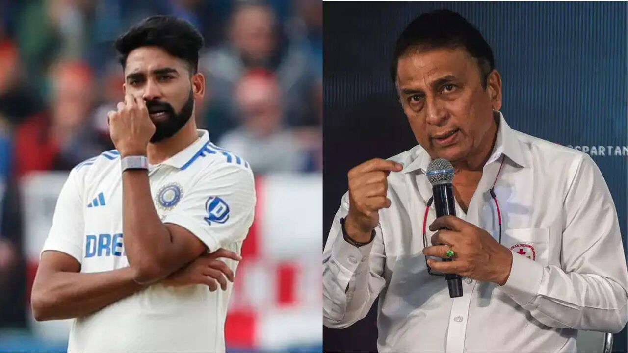 "Siraj and Akashdeep must be dropped from 5th Test"- Sunil Gavaskar slammed Indian pace duo for not supporting Jasprit Bumrah