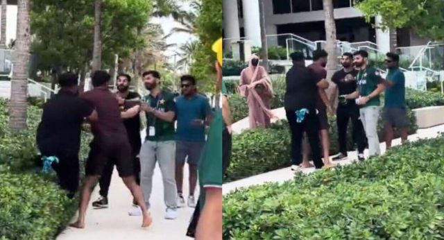 Watch: Pakistan's Speedster Haris Rauf engages in Heated Exchange with a Pakistani fan after T20 World Cup 2024 debacle