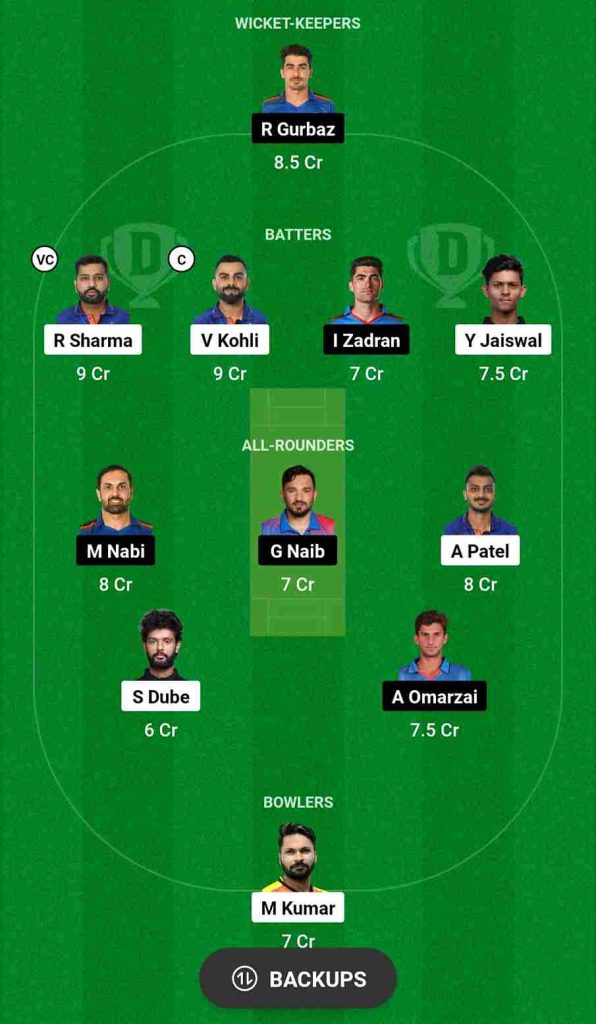 IND vs AFG Dream11 Prediction 3rd T20I, M. Chinnaswamy Stadium Bengaluru Pitch Report | India vs Afghanistan T20I Series 2024