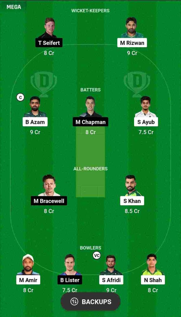 PAK vs NZ 2nd T20I Dream11 Prediction, Head to Head Records, Probable Playing 11, Rawalpindi Cricket Stadium Pitch Report