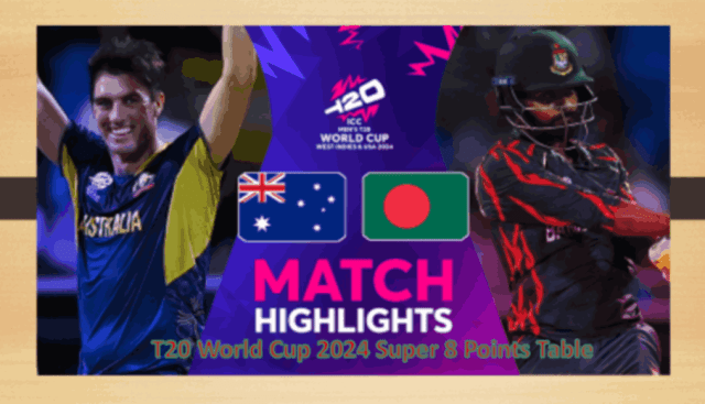 T20 World Cup 2024 Super 8