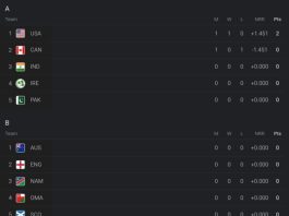 T20 World Cup 2024 Points Table Latest Updated After USA vs Canada Match | ICC Men's T20 World Cup 2024 Standings