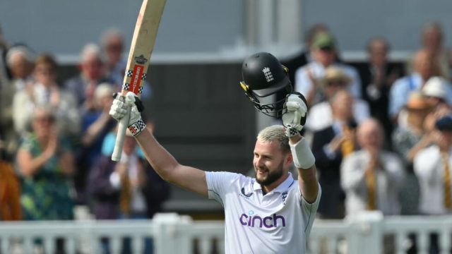 ENG vs SL: Gus Atkinson’s maiden hundred takes England to a decent total before lunch after an early scare on Day 1