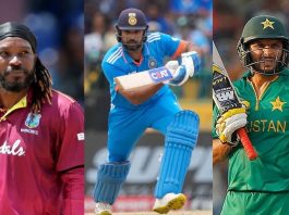 Most Sixes in ODI cricket