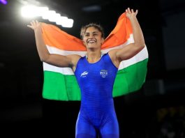 Indian wrestler Vinesh Phogat scripts history with his first-ever entry into the Olympic Final