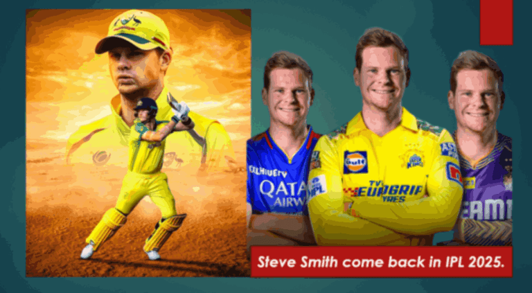 IPL 2025: Australian All-rounder Steve Smith Eyes IPL Return, Announces ...