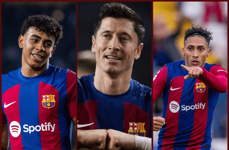 FC Barcelona is back on track with the Super Forward Line trio despite no Nico Williams ft. Raphinha