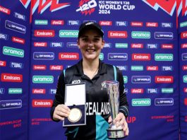 MVP Amelia Kerr leads the way from match to celebrations as the Kiwis are crowned Champions of the Women’s T20 World Cup for the first time