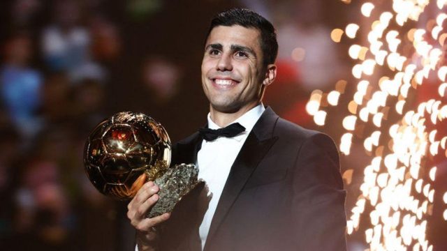 The impeccable Spanish midfielder Rodri claims his most-deserving Ballon d’Or in 2024