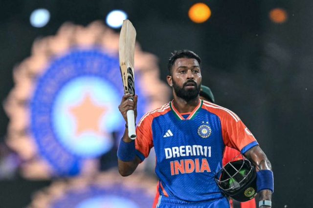 Fans shower Hardik Pandya with praises as he becomes the number-one T20I all-rounder