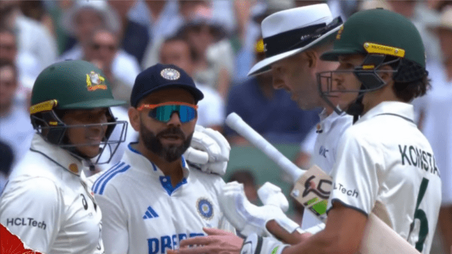 Virat Kohli faces a penalty following the incident with Australian batter Sam Konstas