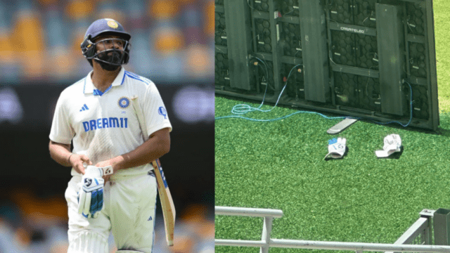 IND vs AUS: Rohit Sharma’s retirement speculation begins after he left his gloves in front of the dugout