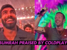 Jasprit Bumrah Coldplay