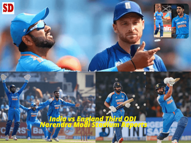 India vs England 3rd ODI: Narendra Modi Stadium- Pitch Report, Most Runs, Most Wickets and all you need to know