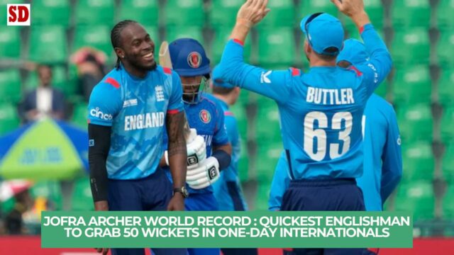 Jofra Archer World Record