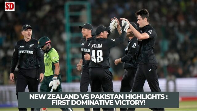 New Zealand vs Pakistan Highlights