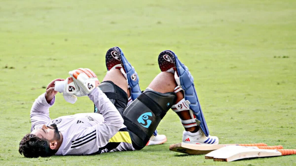 Rishabh Pant in the 2025 ICC Champions Trophy for India