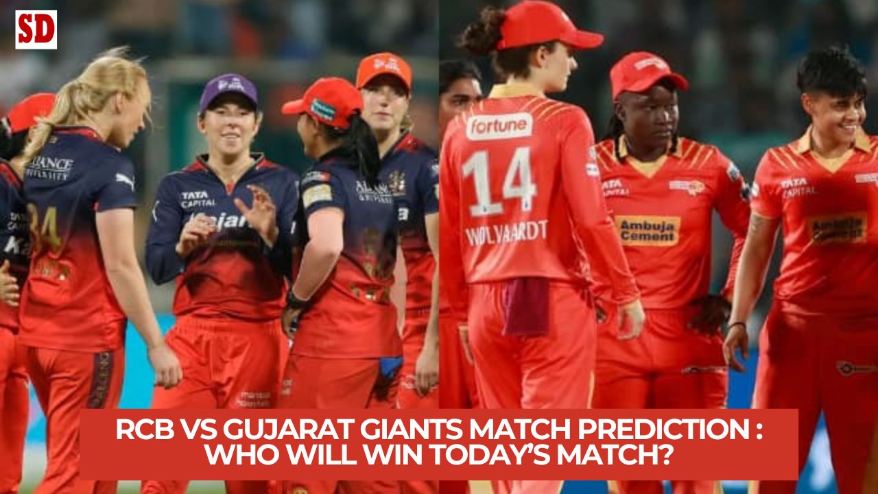 RCB vs Gujarat Giants Match Prediction RCB vs Gujarat Giants Match Prediction