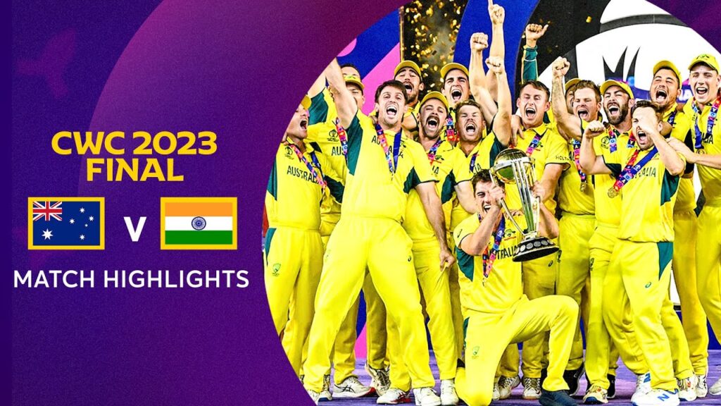 India vs Australia in World Cup 2023 final