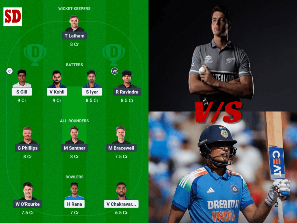 India vs New Zealand Match Details