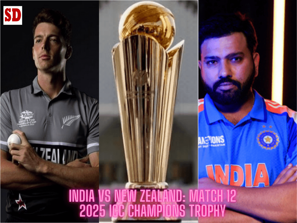 India vs New Zealand-min IND vs NZ Dream11 Prediction, 2025 ICC Champions Trophy, Head-to-Head record, Dream Team and Many more