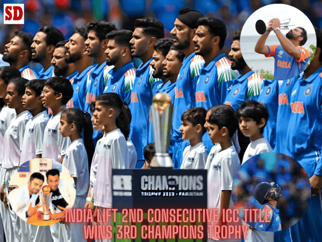 India vs New Zealand Highlights: India win successive ICC trophies with ICC Champions Trophy 2025 triumph