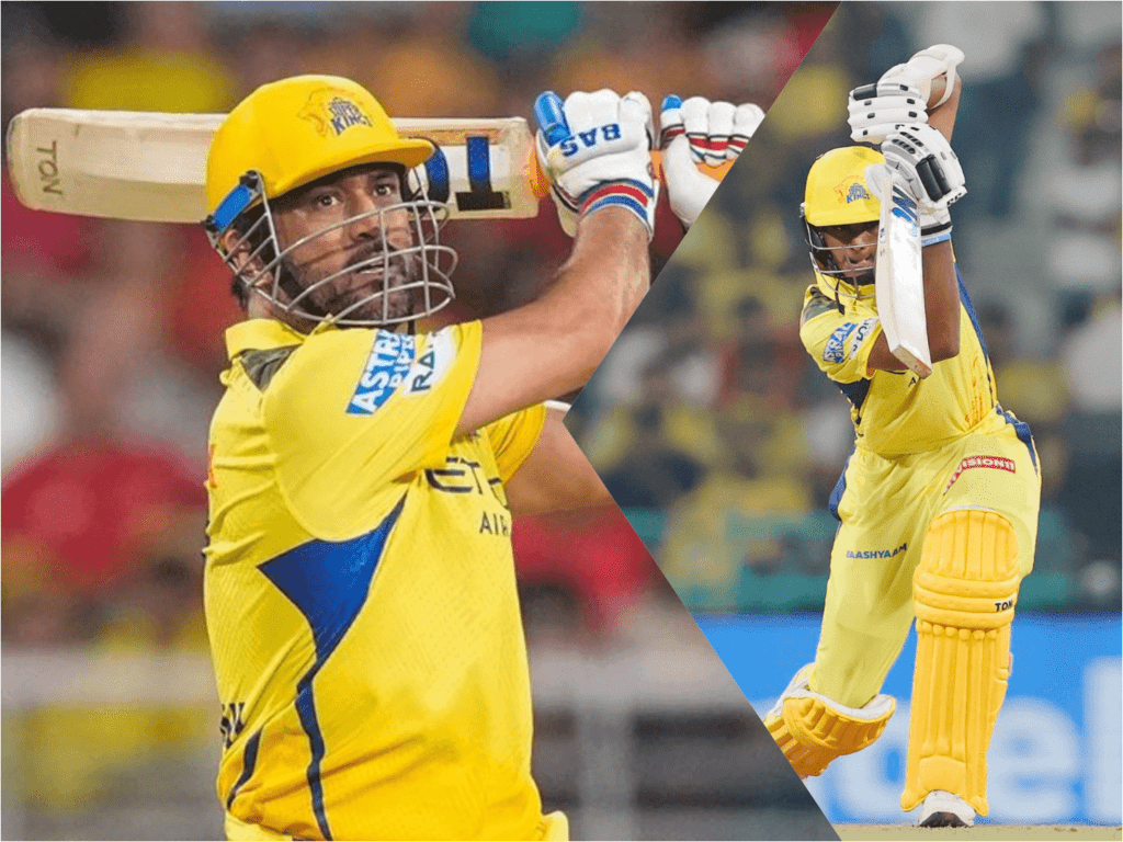 MS Dhoni's finishing the game once again for CSK with a short and useful cameo