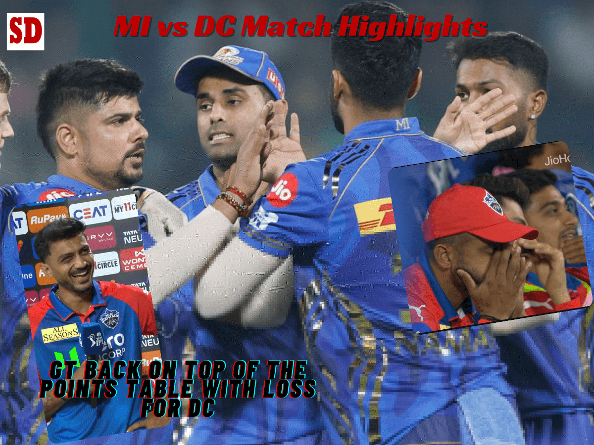 DC vs MI-min IPL 2025 MI vs DC Match Highlights: Hat-trick of run-outs steals the show for MI; MI end DC's undefeated streak
