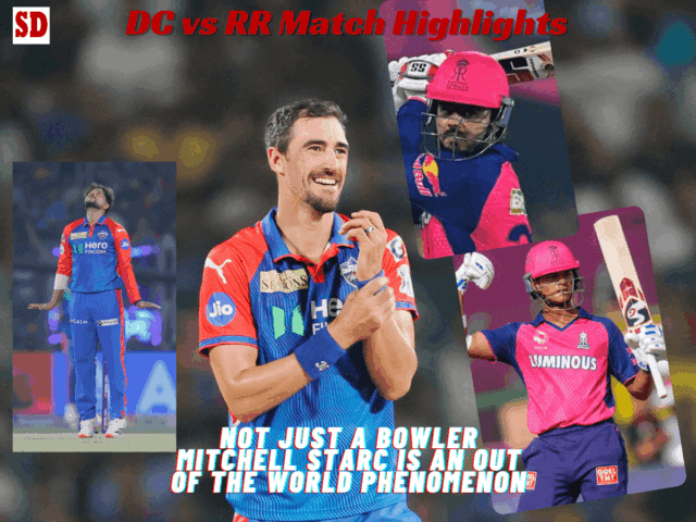 DC vs RR Match Highlights-min DC vs RR Match Highlights: Spectacular Starc leads Delhi Capitals to Top position on the IPL 2025 Points Table; IPL 2025's first Super-over witnessed