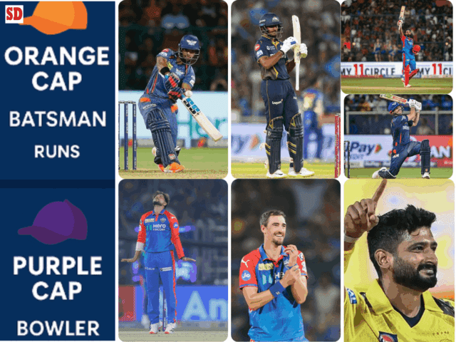 [17th April] IPL 2025 Updated Points Table after DC vs RR match, Orange Cap, Purple Cap, Batting Average, Best bowling figures, Most Hundreds and more updated