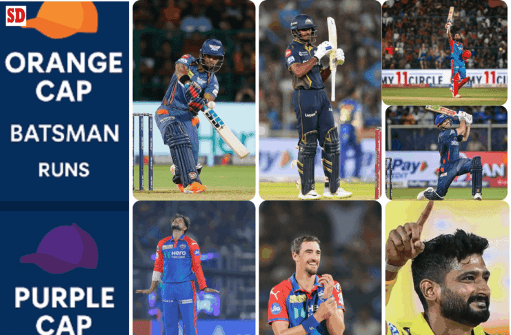 [17th April] IPL 2025 Updated Points Table after DC vs RR match, Orange Cap, Purple Cap, Batting Average, Best bowling figures, Most Hundreds and more updated