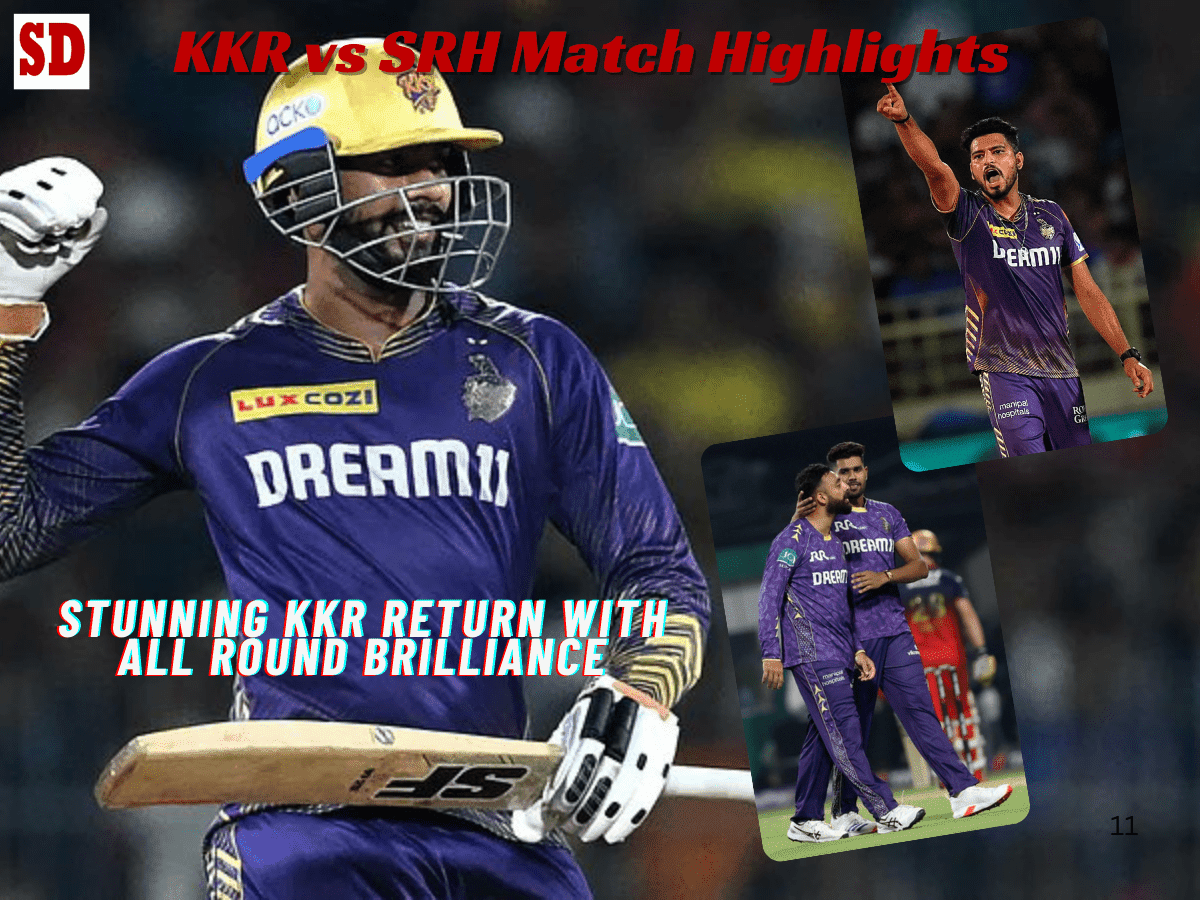 KKR stun past SRH-min KKR vs SRH Match Highlights: Overhyped SRH batters stumble again as Sunrisers lose 3rd consecutive match in IPL 2025