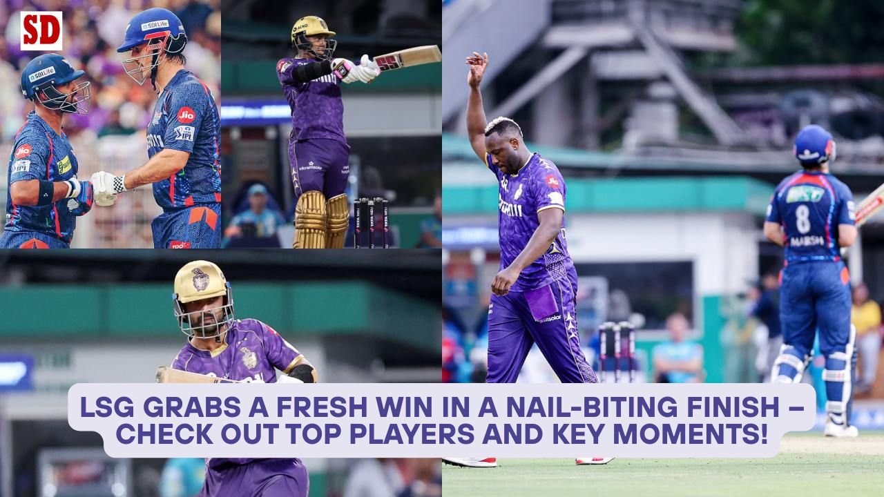 LSG vs KKR Highlights 2025 LSG vs KKR Highlights 2025