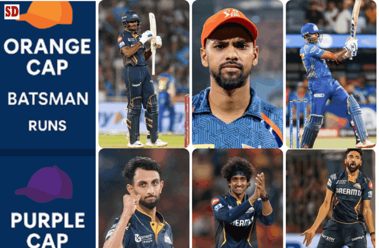 [24th April] IPL 2025 Updated Points Table after MI vs SRH match, Orange Cap, Purple Cap, Batting Average, Best bowling figures, Most Hundreds and more updated
