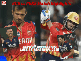 RCB vs PBKS Match Highlights: Rain affected Chinnaswamy hand RCB their 3rd home ground loss in IPL 2025; PBKS advance to no.2 on Points Table