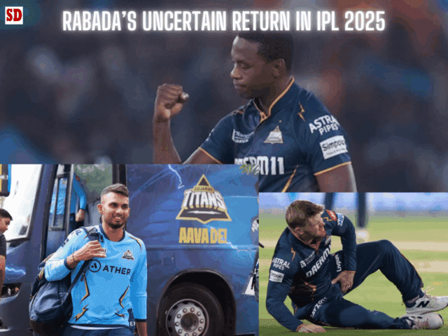 Is Kagiso Rabada available for selection in the IPL 2025 DC vs GT match?