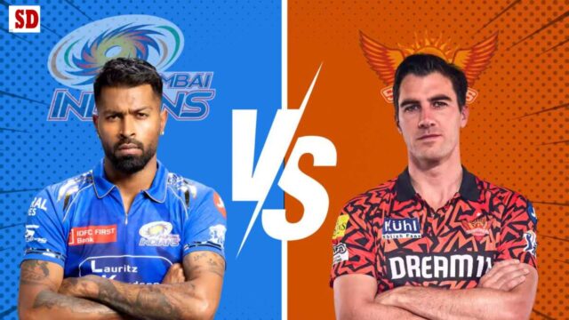 Today IPL Match Prediction MI vs SRH