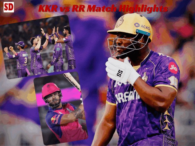 KKR vs RR Match Highlights-min IPL 2025 KKR vs RR Match Highlights: Riyan Parag's 6 sixes in a row in vain as Rana-Russell magic gives stunning 1-run victory for Knight Riders