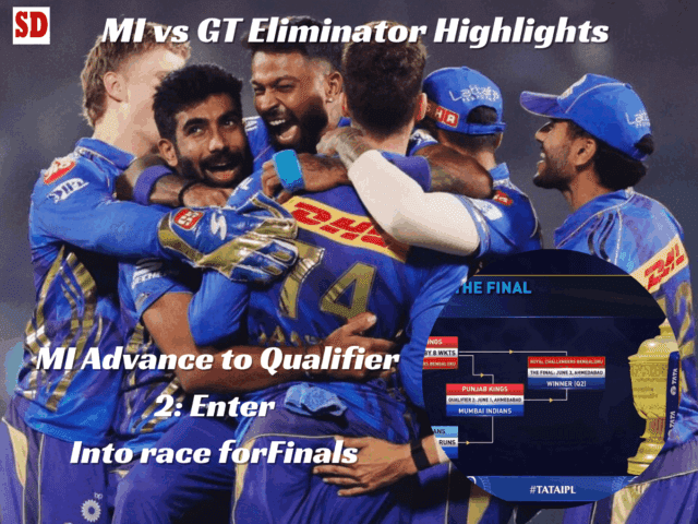 IPL 2025 MI vs GT Eliminator Highlights: Mumbai Indians advance to Qualifier 2; Big Upset for Gill and co as they are knocked out at Mullanpur