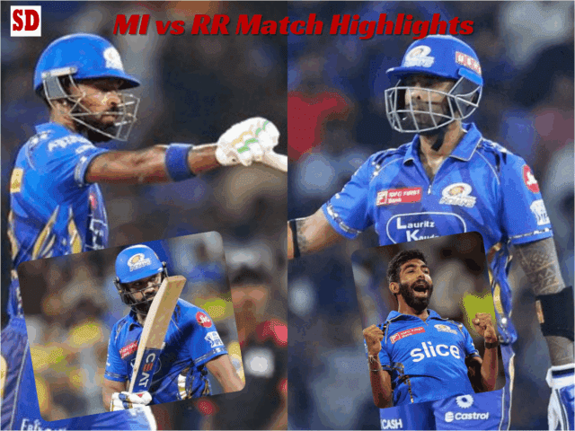 IPL 2025 MI vs RR Match Highlights: Mumbai Indians at the Top of the Points Table with massive win against the Royals
