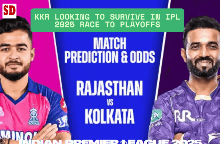 IPL 2025 RR vs KKR Match Prediction: KKR advances to square off at the Eden Gardens to keep their playoff hopes alive. Who will win the match?  