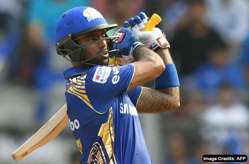 Suryakumar Yadav playing for Mumbai Indians (MI)