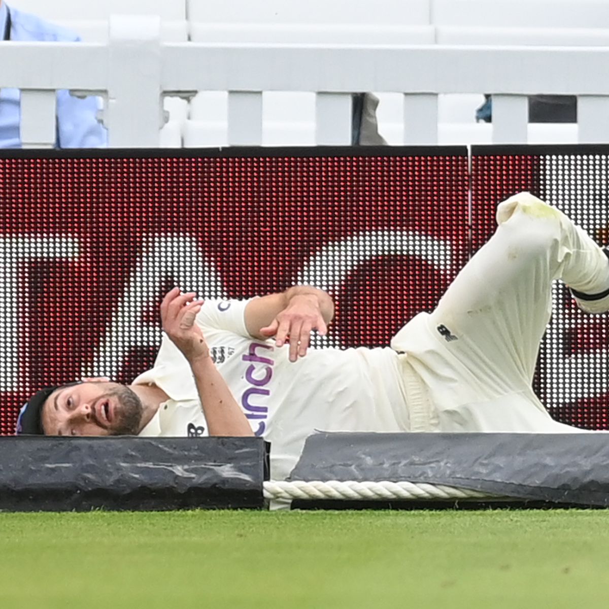 Mark Wood injured