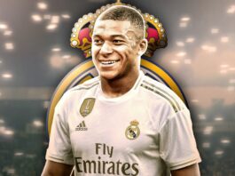 Mbappe in Madrid Jersey