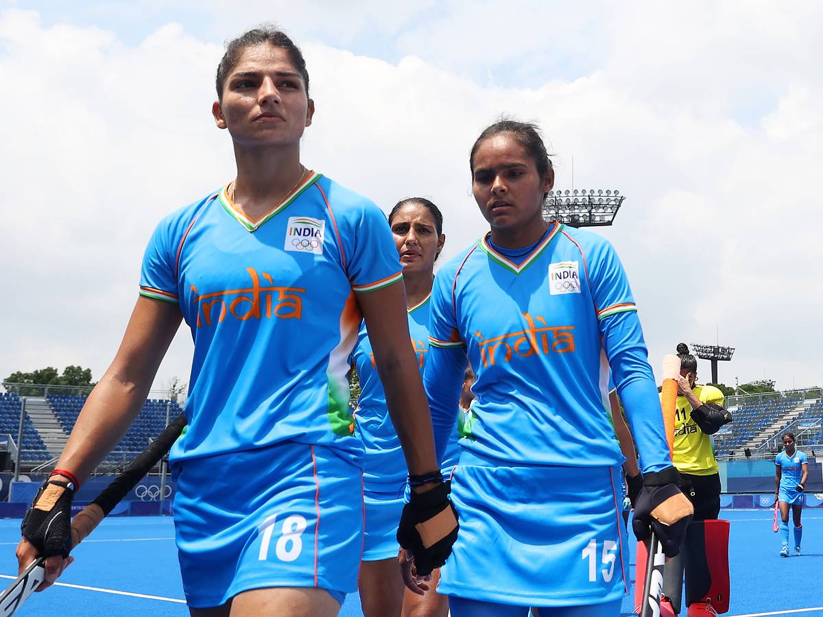 hockey g1 Indian Team after the loss