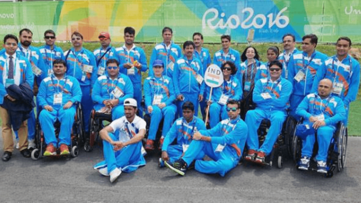 Indian Team Paralympics